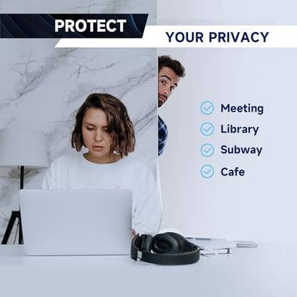 Yamaya Laptop Privacy Screen 13.6 Inch (2022-2024, M2, M3), Removable Laptop Screen Privacy Shield for Mac 13.6Inch.