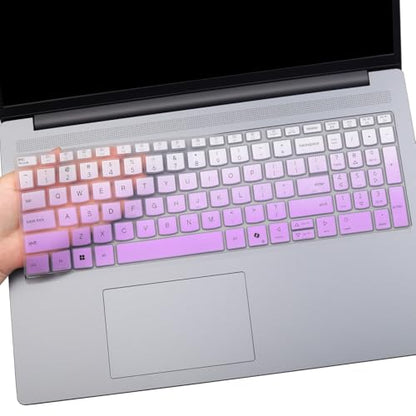 Keyboard Skin for 2025 Lenovo IdeaPad Slim 5 5i 16AHP10 16AKP10 16IRH10R 16'', IdeaPad Slim 3 3i 3X 16 15" 16ARP10 16IRH10 15AHP10 15IRU10 15Q8X10 15IRH10-OPurple - color: OPurple