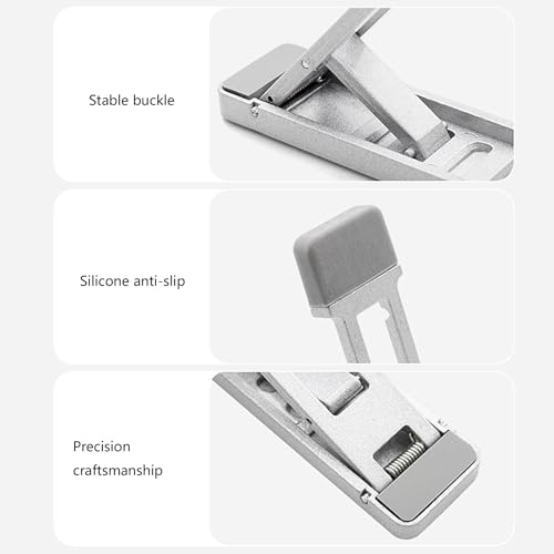 2Pcs Foldable Laptop Stand Portable Notebook Holder Adjustable Cooling Bracket For Laptop Tablet Ergonomic Laptop Tablet Stand - color: Black