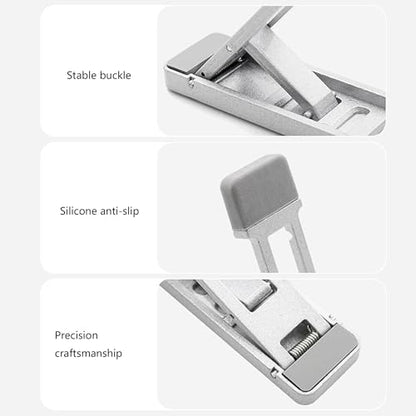 2Pcs Foldable Laptop Stand Portable Notebook Holder Adjustable Cooling Bracket For Laptop Tablet Ergonomic Laptop Tablet Stand - color: Black