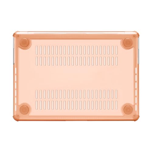 MOSISO Compatible with MacBook Pro 14 inch Case M5 M4 M3 M2 M1 2026-2021 | 3 in 1 Kit Anti-Crack Hard Shell with TPU Bumper, A3427 A3426 A3434 A3112 A3185 A3401 A2918 A2992 A2779 A2442, Cosmic Orange - color: Cosmic Orange