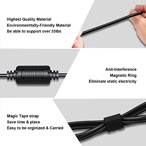 65W 45W Charger Compatible with Dell Laptop Inspiron 11/13/14/15/17 3000 5000 7000 Series 3583 3593 5570 Latitude E5450 XPS 13-65 45 Watt AC 2-in-1 Computer Adapter Power Cord 4.5 * 3.0 mm Jack