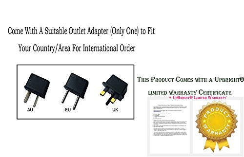 UpBright 24V AC/DC Adapter Compatible with LegXercise LEGX-011 LEGX011 Pro LEGX-012 LEGX012 MAX LEGX-010 LEGX010 Electric Motorized Leg Activator Exerciser Machine Power Supply Cord Battery Charger