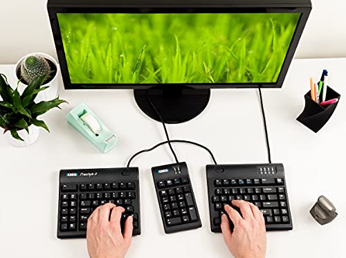 KINESIS Freestyle2 Ergonomic Keyboard for PC (9" or 20" Separation) (9" Separation) - color: 9 Inch Separation