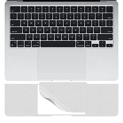 Palm Rest Skin for 2026-2022 MacBook Air 13.6" M5 M4 M3 M2 Chip Model A3449 A3240 A3113 A2681 Wrist Rest Protective Skin Cover (Silver) - color: MacBook Air 13.6（Silver）