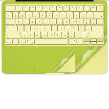 Palm Rest Cover Palm Rest Cover for MacBook Neo | Scratch-Resistant Laptop Skin with PVC Light-Weight Trackpad Protector Skin, Removable (Yellowgreen) - color: Yellowgreen