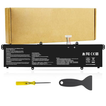 B31N1911 C31N1911 laptop Battery Replacement for ASUS VivoBook Flip 14 M413 M413DA TM420IA TM420IA K413 X413 F413 Series Laptop C31N1911 B0B200-03580300 0B200-03580000 0B200-03750000 11.55V 42Wh - size: B31n1911 12.4 4.1 0.7 in