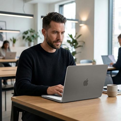 Matte Frosted Compatible with MacBook Neo 13 Inch 2026 (Model A3404 | A18 Pro Chip) | Anti-Fingerprint Hard Shell, Ultra Slim, Non-Slip, Lightweight Protective Cover | Frosted Black - color: Matte Black