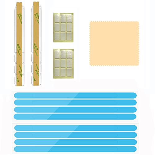 Privacy Screen Filter Adhesive Strips,Slide Mount Tabs and Double-Sided Tape for Computer Monitors and Laptops - Replacement Kits - size: Privacy Screen Installation Kits