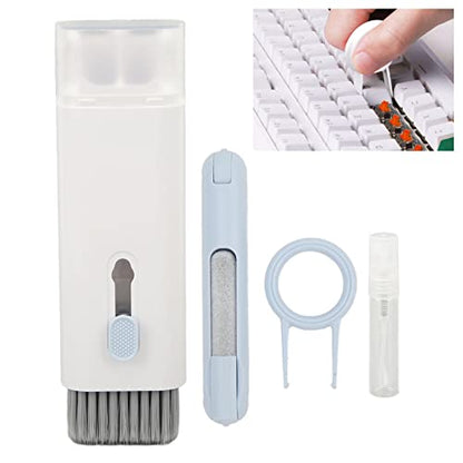 7 in 1 Electronic Cleaner Kit, Keyboard Cleaner Kit with Soft Brush & Key Puller, Multifunctional Cleaning Tools for Earphone Keyboard Laptop Phone PC Monitor Camera Lens