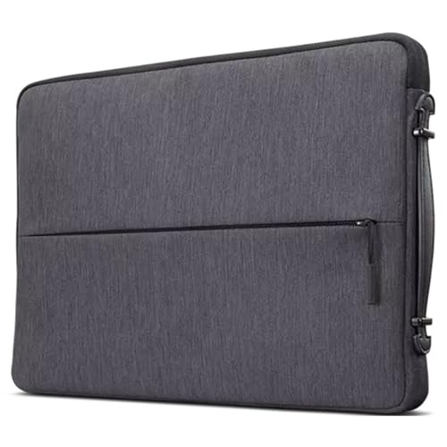 Lenovo Urban Laptop Sleeve 13 Inch for Laptop/ Notebook/Tablet Compatible with MacBook Air/Pro Water Resistant - Charcoal Grey - size: 13 inch