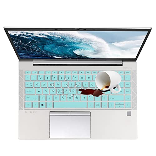Keyboard Cover Design for 14" HP EliteBook 840 845 G7 G8 Notebook PC Model Accessories Keyboard Protective Skin (Not fit HP EliteBook 840 845 G5 G6 G9 G10 G11) -Hotblue - color: Hotblue