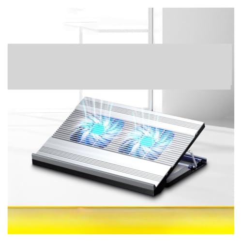 Gaming Laptop Air-Cooled Cooling Pad Stand Dual Fans Support for 17 Inch Tablet Notebook Universal Portable Lifting Bracket(SR) - color: SR