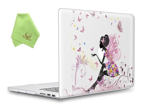 UESWILL Creative Design Smooth Hard Shell Case Compatible with MacBook Pro (Retina, 13 inch, Early 2015/2014/2013/Late 2012), Model A1502/A1425, NO CD ROM, Fairy - color: Pattern: Fairy, size: MacBook Pro 13" Retina A1502/A1425