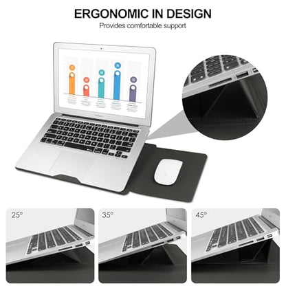 HoYiXi 13 Inch Laptop Sleeve Case Bag Compatible with 13‘’ MacBook Neo 2026/MacBook Air 13 M1 M2 2022-2018/MacBook Pro 13 M2 2022-2016/Surface Pro 8 2021/Surface Go 3 13-13.6'' Dell ASUS Acer PC,Grey - color: grey, size: 13'' / 13-13.3 Inch Laptop Sleeve