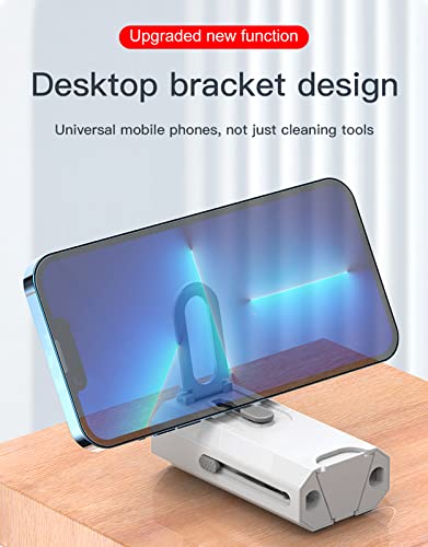 Cleaning Kit for Airpod 8-in-1 Multifunction Cleaning Kit for Cell Phone Earbuds Camera PC Smart Devices Clean with Keyboard Buckle Deep Clean Devices Upgraded Mobile Phone Cleaner Kit Accessory