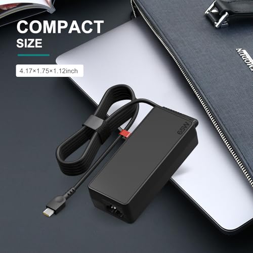 Andingker 65W USB-C Laptop Charger, Compatible with Yoga, Chromebook