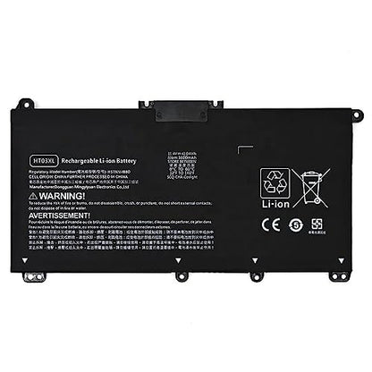 HT03XL Laptop Battery 11.4V 41.04Wh Replacement Compatible with HP Pavilion 14-CE 14-CE0020TX CE0025TX CE0030TX 15-CS0037TX 250 255 G7 Series HSTNN-IB8O