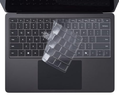 CaseBuy Premium Keyboard Cover for 2026-2024 Microsoft Surface Laptop 8 7(8th 7th Edition) 13.8 & 15 inch, Ultra Thin TPU Keyboard Skin, US Layout - size: Surface Laptop 7 13.8/15 inch (2024)