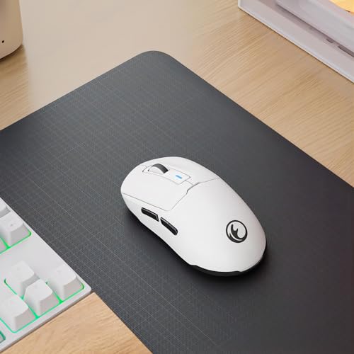 G59 2.4G/BT/Wired Wireless Gaming Mouse, Rechargeable USB Type-C Wireless Game Mouse, 6 Adjustable DPI, Max 8000 DPI, 60g Lightweight, 6 Programmable Buttons, PC Computer Laptop, Win 11 10, Mac
