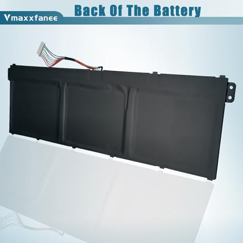 AP19B8M 55.97Wh Laptop Battery for Acer Swift 3 SF314-59 SF314-59-78Z8 SF314-59-56F2 TravelMate P4 TMP414-51 TMP414-51-54HA Porsche Design Book RS AP714-51GT-75VS Series Notebook KT0030G024 - size: 10.28*3.47*0.20 inch AP19B8M