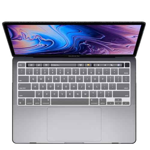 IBENZER Compatible with MacBook Pro 13 Inch Case M2 M1 2026 2025 2024 2023 2022 A2338 A2289 A2251 A2159 A1989 A1706 A1708, Hard Shell Case & Keyboard Cover for Mac Pro 13, Star Black,T13S-BK+1 - color: Star Black