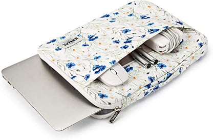 Kinmac 360° Heavy Duty Protective Laptop Sleeve Case Bag Cover with Handle for MacBook Air 13 inch,iPad Pro 13 inch and 13.3 inch HP,Dell,Lenovo,Asus,Acer Laptop (Lavender) - color: Lavender, size: 12 inch-13.3 inch