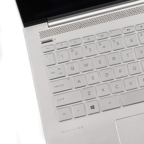 Keyboard Cover for HP Laptop 14 & HP Pavilion 14-dq/dk 14-cf/fq 14-dq1043cl dq0002dx dq0003dx dq0004dx dq0005tg dq0011dx dq0032dx dq0035dx fq0050nr fq0010nr 14-fq1074 14-dk1013dx dk0022wm - color: TPU