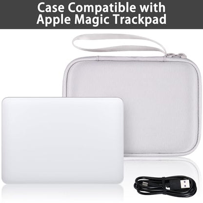co2CREA Hard Travel Case Replacement for Apple Magic Trackpad (White Case) - color: White Case