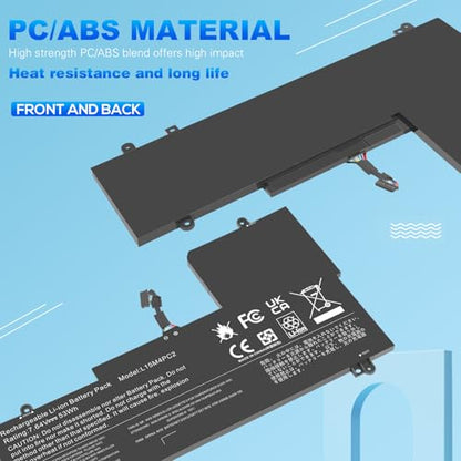 Futurebatt L15L4PC2 L15M4PC2 Battery Relacement for Lenovo Ideapad Yoga 710-11 710-14IKB 710-14ISK 710-15IKB 710-15ISK 710-151KB 710-14ISK-IFI 710-14ISK-ISE Series Notebook 5B10K90802 5B10K90778 - size: L15M4PC2 12.60 6.69 1.18