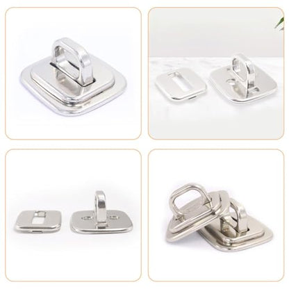 Laptop Security Anchor Plate Universal Compatibility 4PCS Set for Laptops and Tablets Easy Installation for Office Use