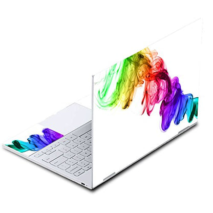 MightySkins Skin Compatible with Google Pixelbook - Rainbow Smoke | Protective, Durable, and Unique Vinyl Decal wrap Cover | Easy to Apply, Remove, and Change Styles | Made in the USA - color: Rainbow Smoke