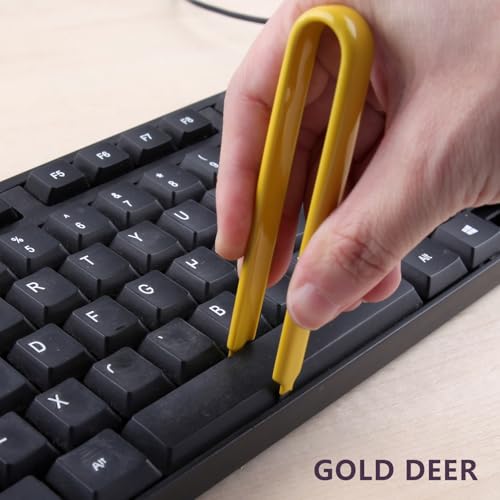 6 Pcs Keyboard Switch Puller Kit 2-in-1 Switch Puller Keycap Puller Key Removal Tool Key Extractor Kit with Brushes,4-Jaw Gripper for Mechanical Keyboard Electronic Component Removing Fixing - style: 6 Piece