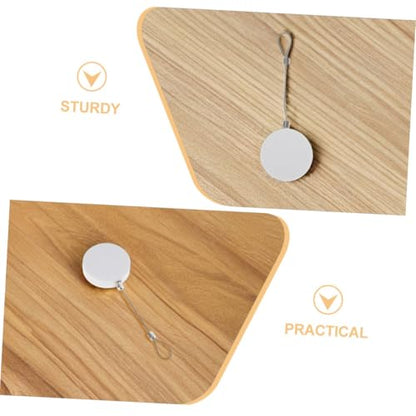 LALAFINA 1set Retractable Cable Lock Theft Wire Security Locks for Laptops Tvs and Digital Accessories and Dual Locking Mechanism