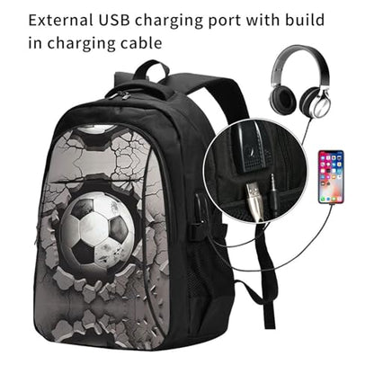 Travel Laptop Backpack Business Backpack for Men Women 1cfcb4425a830e95d55e14f266e5fc0 Travel Backpack with USB Charging Port