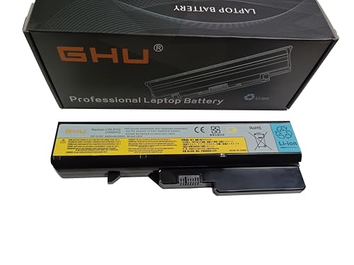 GHU L09S6Y02 57Y6454 Battery Replacement for Lenovo G460 G470 G560 B570 G780 V570 Z570, Compatible with L09M6Y02 L09L6Y02