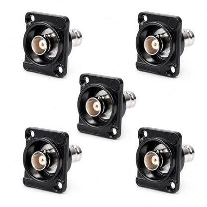 Toronce D R Series BNC Passthrough Panel-Mount Connector (BNC_5Pack) - size: BNC_5Pack
