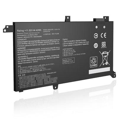 B31N1732 B31Bi9H Laptop Battery Compatible with Asus VivoBook X430UF X430UN X430FA X430FN S430UA S430FN S14 K430FN K430UF R430FA R430FN S4300UF V430UF V430FN F571GD FX571GT - color: B31N1732