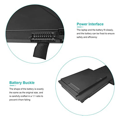 TREE.NB 46Wh SB03XL Battery for HP Elitebook 720 725 G2 820 G1 G2 716726-421 717378-001 HSTNN-LB4T HSTNN-I13C - size: SB03XL