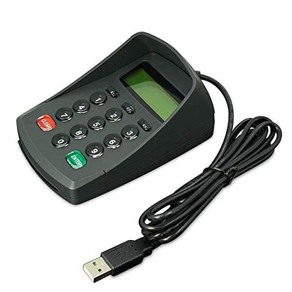 XCRFID USB 15 Keys Keypad Numeric Keyboard Numpad for Bank,Telecom, Mobile Unicom Business Hall Counter, Financial POS Payment System Digital Keyboard (YD541-Plaintext No Sound) - color: YD541-Plaintext No sound