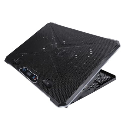 Gaming Laptop Cooling Pad with 14 Fans, Height Stand for 12-19 Inch Laptops, RGB Lights Cooler with 2 USB Ports, Quiet Cooling Fan for Gaming Notebook Computer, 8 (14 Fans)