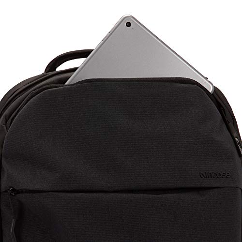 Incase Compact City Backpack – 18L Everyday Travel Tech Backpack and Laptop Bag for Work or School – Three Pockets, 16” Padded Laptop Sleeve, Quick Access Pocket – Black - color: Black