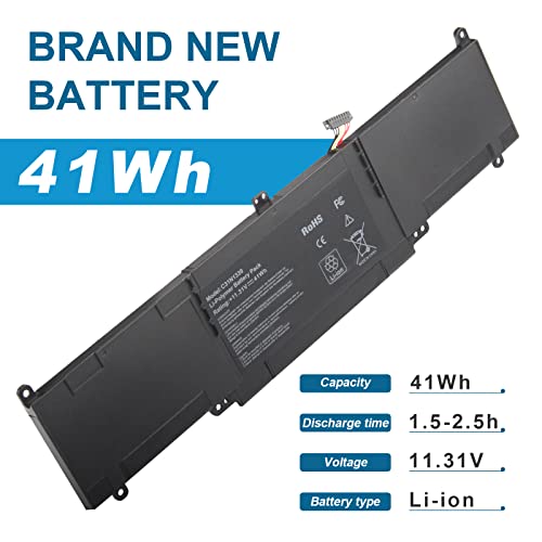 ASUNCELL C31N1339 Laptop Battery Replacement for Asus ZenBook UX303 UX303L UX303LA UX303LB UX303LN UX303UB TP300L Q302L Q302LA Serie 0B200-9300000 3ICP7/55/90 - color: L15L3PB0