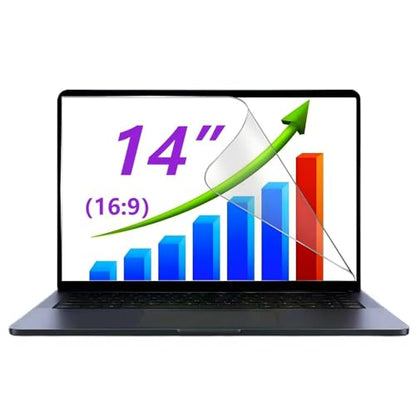 14-inch laptop screen protector, featuring scratch and fingerprint protection, universal LCD screen protective filter [2 pieces of HD]