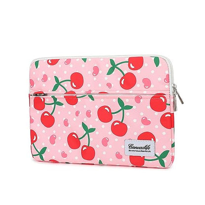 Canvaslife Patten Laptop Sleeve 14 inch 14.0 inch Laptop case Bag (Cherry) - color: Cherry, size: 14 inch / 14.0 inch