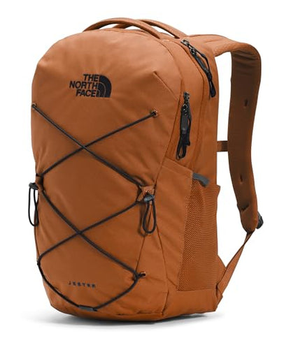 The North Face Jester Everyday Laptop Backpack, Leather Brwn/Blk-NPF, OSFA | Commuter Daypack, Water Repellent, Laptop Sleeve - color: Leather Brown/Tnf Black-npf