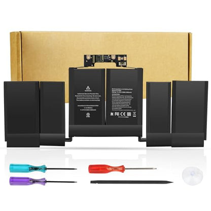 A1989 A1964 A2251 Laptop Battery for MacBook Pro 13 Inch A1989 Battery (Mid 2019-2018) EMC 3214 3358 3348 MR9Q2LL/A MR9R2LL/A MR9T2LL/A MR9U2LL/A MR9V2LL/A MV962LLA MV972LL/A MV982LL/A MV992LL/A - size: A1964 14.06 5.79 0.67