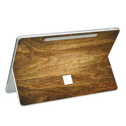 Protective Cover Skin Decal Sticker for Surface Pro 12" [Wood Texture] | Easy Bubble-Free Apply, 2025 Copilot PC, Matte Finish, Anti-Scratch, Anti-Fingerprint, Residue-Free, Full Body Vinyl Wrap - color: Wood Texture, size: Surface Pro 12"