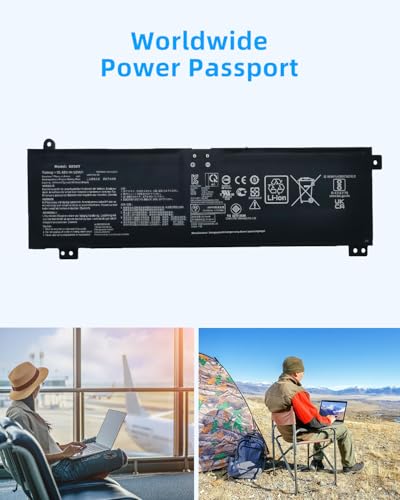 56Wh C41N2010 Laptop Battery Replacement for ASUS for ROG Strix G15 G513 G513IC G513IE G513IH G513QC G513QE ROG Strix G17 G713 G713QE Series High Performance - style: C41N2010