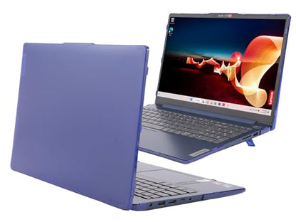 mCover Case Compatible ONLY for 2022-2024 15" Lenovo IdeaPad Slim 3 ｜ 3i 15ABR8 / 15AMN8 / 15IAH8 / 15IAN8 / 15IRH8 / 15IRU8 Windows Computers (NOT Fitting Any Other Lenovo Models)- Blue - color: Blue